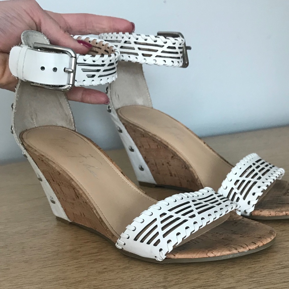 Marc Fisher Wedge Sandals-Size 6 - image 2